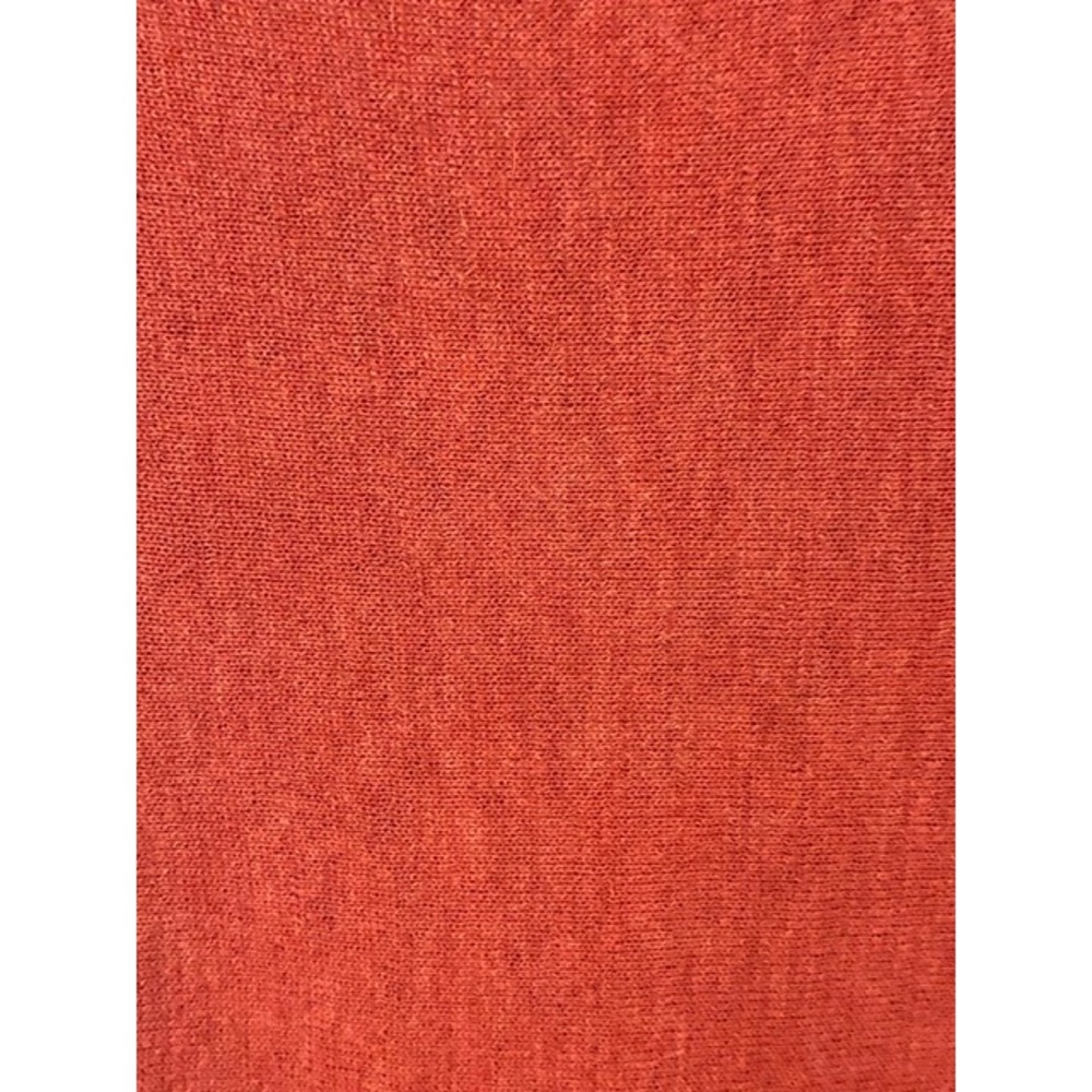 Eileen Fisher Sweater Womens M Coral Excellent Merino Alpaca Tencel Knit Top - Picture 6 of 6